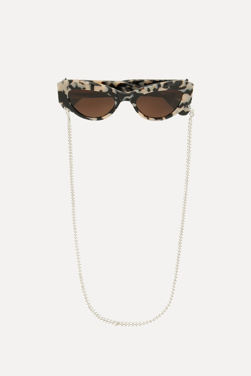 Two Tone Box Glasses Chain from AllSaints