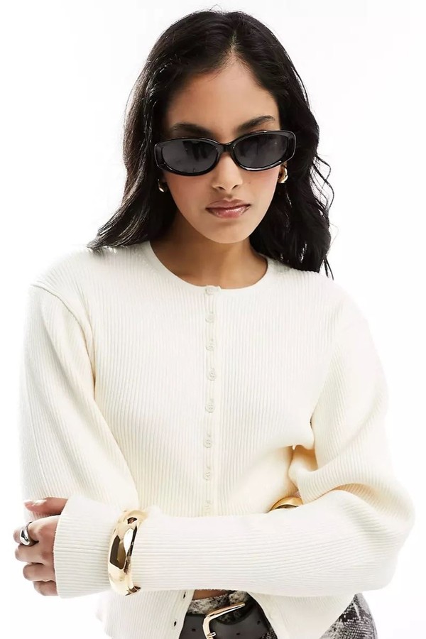 Cardigan With Split Cuffs And Sculptural Sleeves from &Other Stories