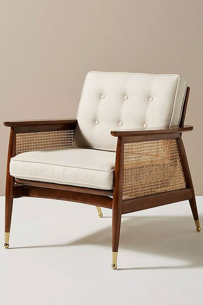 Nadia Caned Accent Chair from Anthropologie