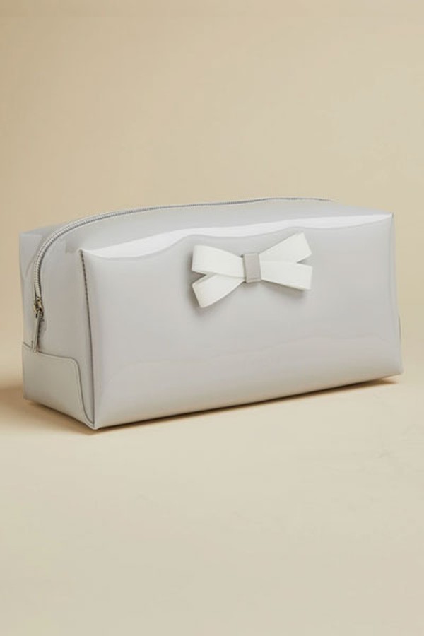 Bow Detail Wash Bag