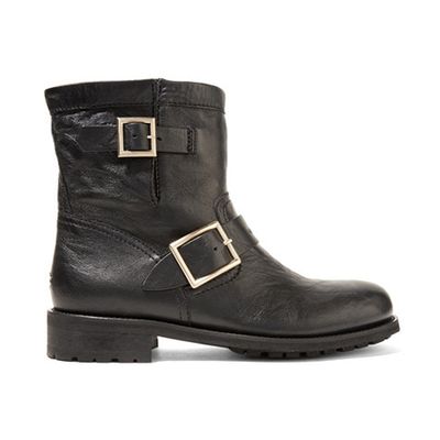 Youth Leather Ankle Boots from Jimmy Choo
