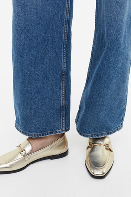 Chain-Detail Loafers