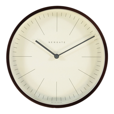 Brown Wood Effect Clock