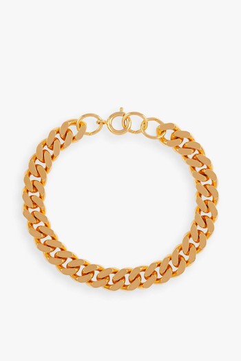 Curb Link Chain Bracelet, Dated Circa 1980s from Susan Caplan Vintage