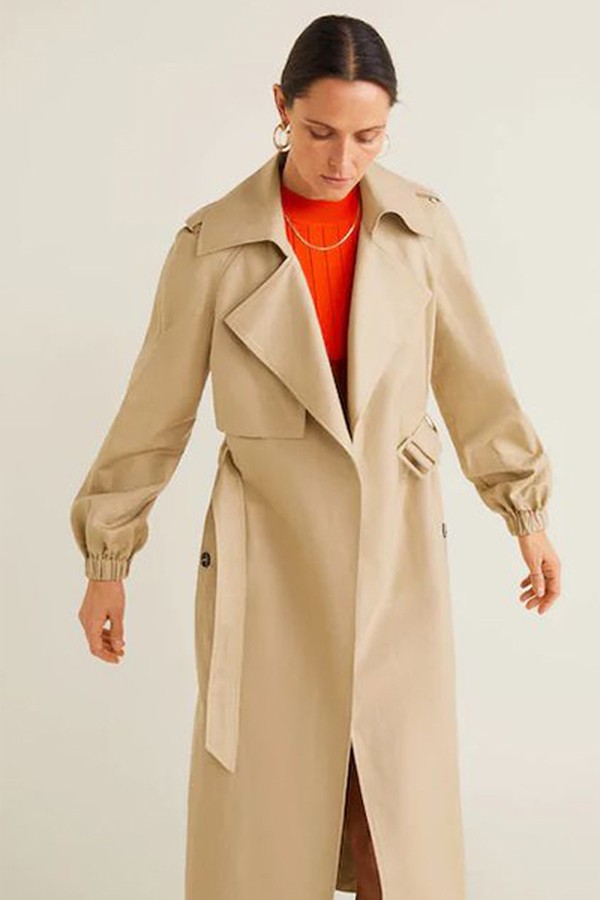Linen Trench from Mango