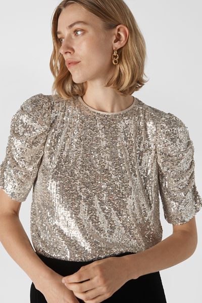 Seema Sequin Top from Wistles