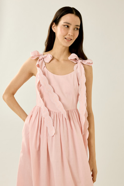 Martha Ward Scallop Strap Dress from Bamford