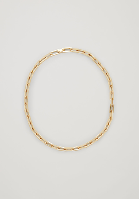 Rectangle Link Necklace from COS