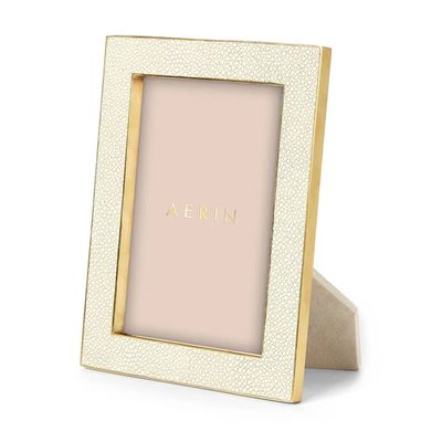 Classic Cream Shagreen Frame from Aerin
