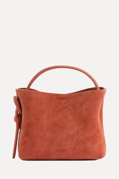 Suede Crossbody Bag