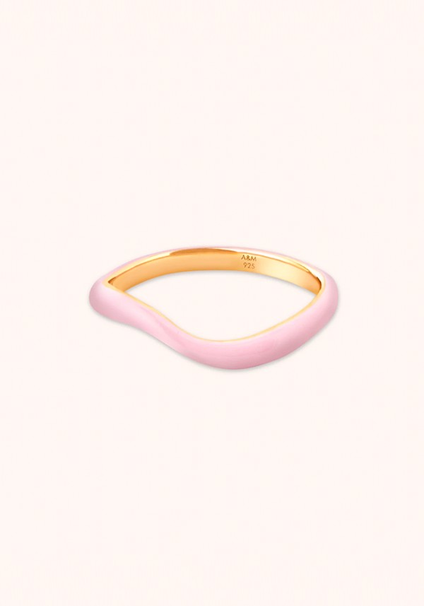 Wave Ring from Astrid & Miyu