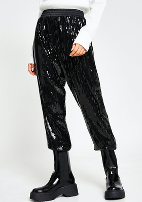 Sequin Joggers from River Island
