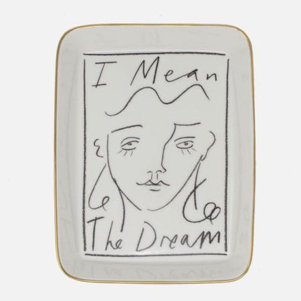 Luke Edward Hall X Alex Eagle ‘I Mean The Dream’ Tray from Luke Edward Hall