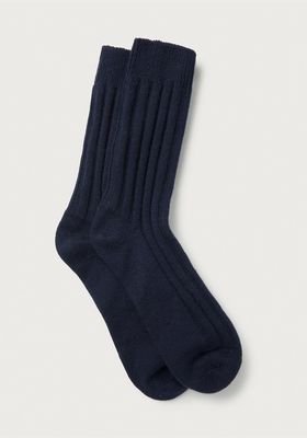 Men's Cashmere Bed Socks from The White Company