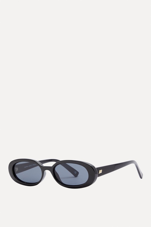 Outta Love Oval-Frame Sunglasses from LE SPECS