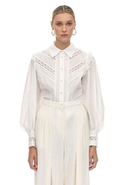 Broderie Cotton Shirt from Zimmermann