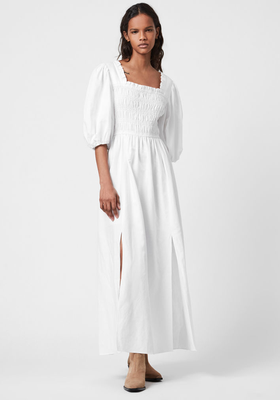 Livi Cotton-Linen Blend Dress from AllSaints