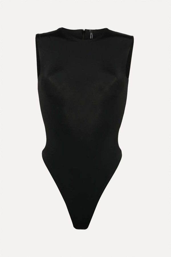 Round-Neck Sleeveless Bodysuit from Entire Studios