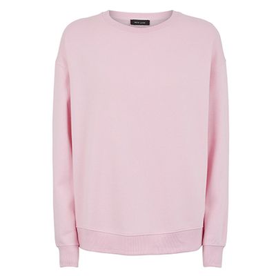 Jersey Raw Hem Sweatshirt from New Look 