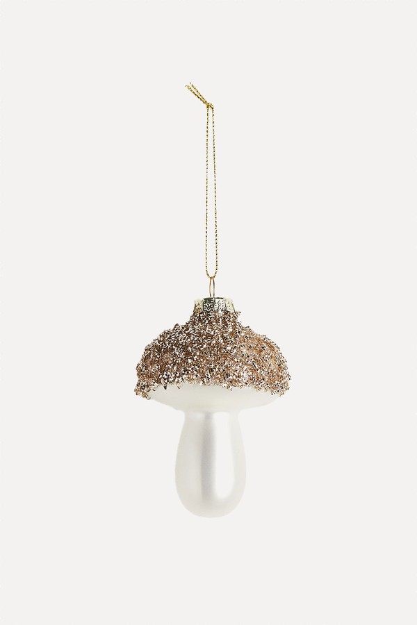 Glass Bauble Mushroom from H&M