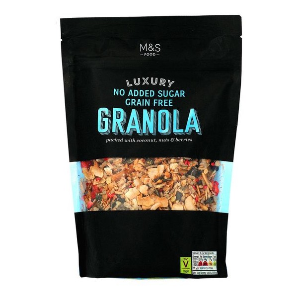 Luxury Grain Free Granola No Added Sugar from M&S