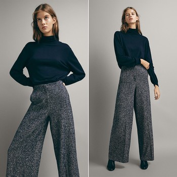 Wide Fit Trousers | £90 | Massimo Dutti