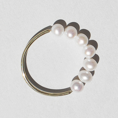 Pearl Ring from Saskia Diez