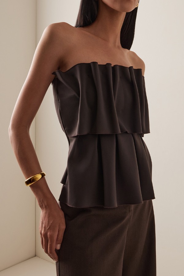 Sculpted Tube Top from House Of Dagmar