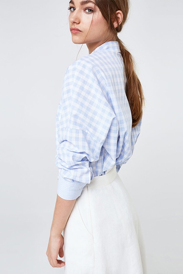 Gingham Check Shirt from Uterqüe