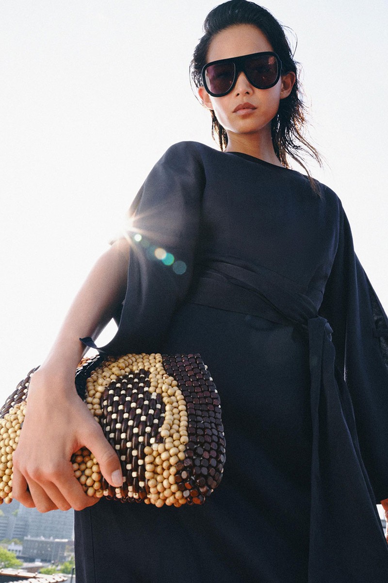 Beaded Pouch Bag