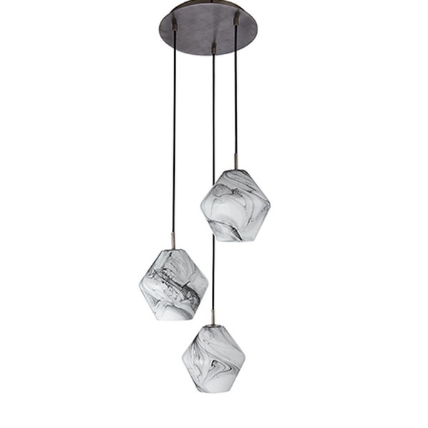 Ada 3 Pendant Ceiling Light from John Lewis & Partners 