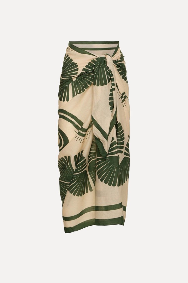 Printed Cotton Beach Cover-Up from Johanna Ortiz
