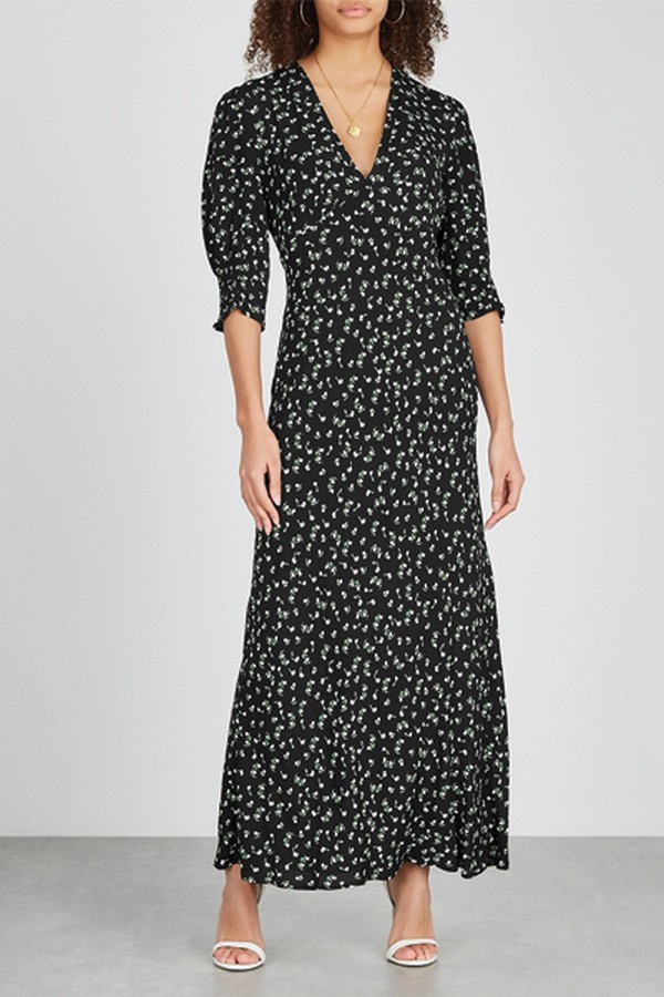 Zadie Floral-Print Midi Dress from Rixo