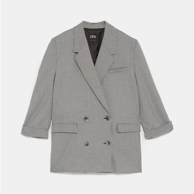 Check Blazer from Zara