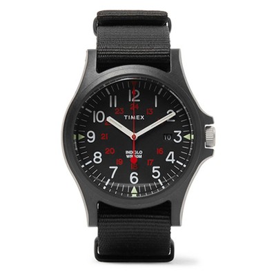 Acadia Resin & Grosgrain Watch from Timex