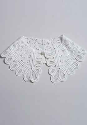 Cornelia White Lace Collar from  The Shirt Company
