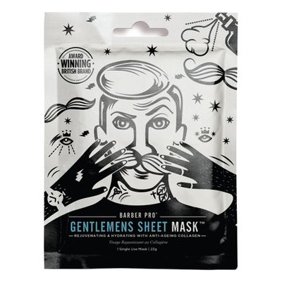 Gentleman's Sheet Mask from Barber Pro