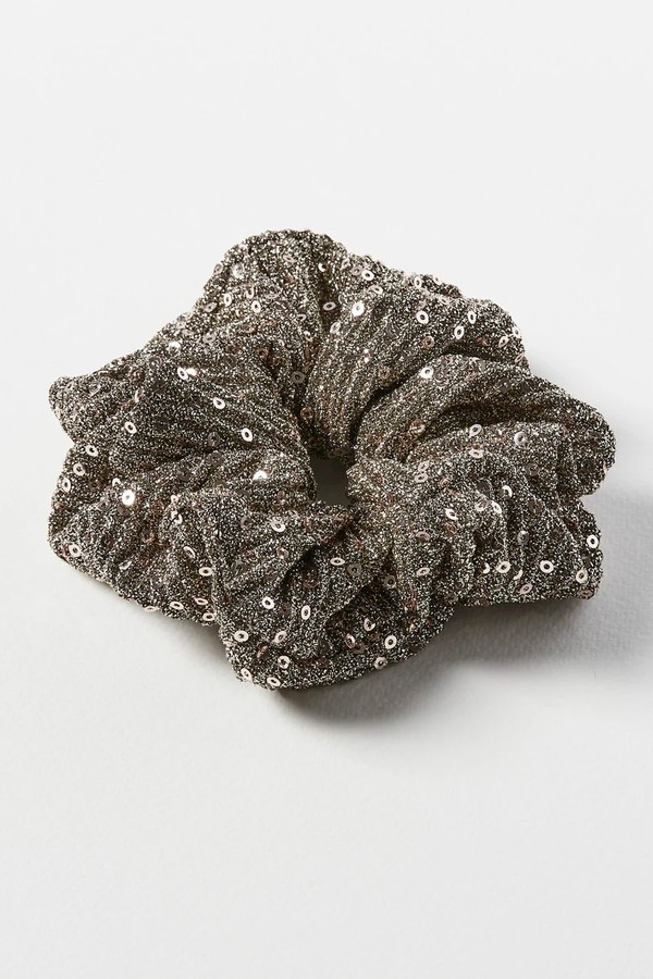 Chara Sequin & Glitter Hair Scrunchie from Oliver Bonas
