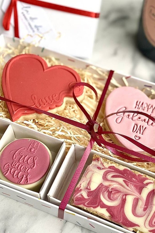 Valentine Sweet Treat Hamper from La Mira Sweet Treats