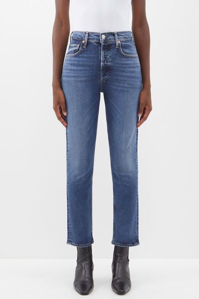 Charlotte High-Rise Straight-Leg Jeans from Citizens Of Humanity