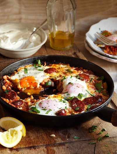 Spicy Spanish Eggs