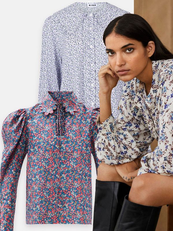 15 Floral Blouses To Wear Now