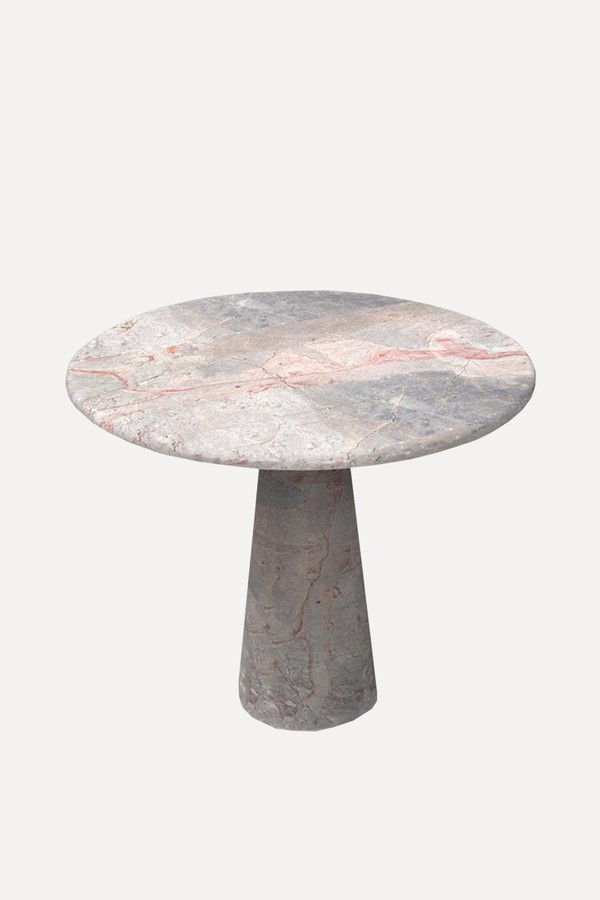 Sarrancolin Solid Turned Marble Dining Table from No.17