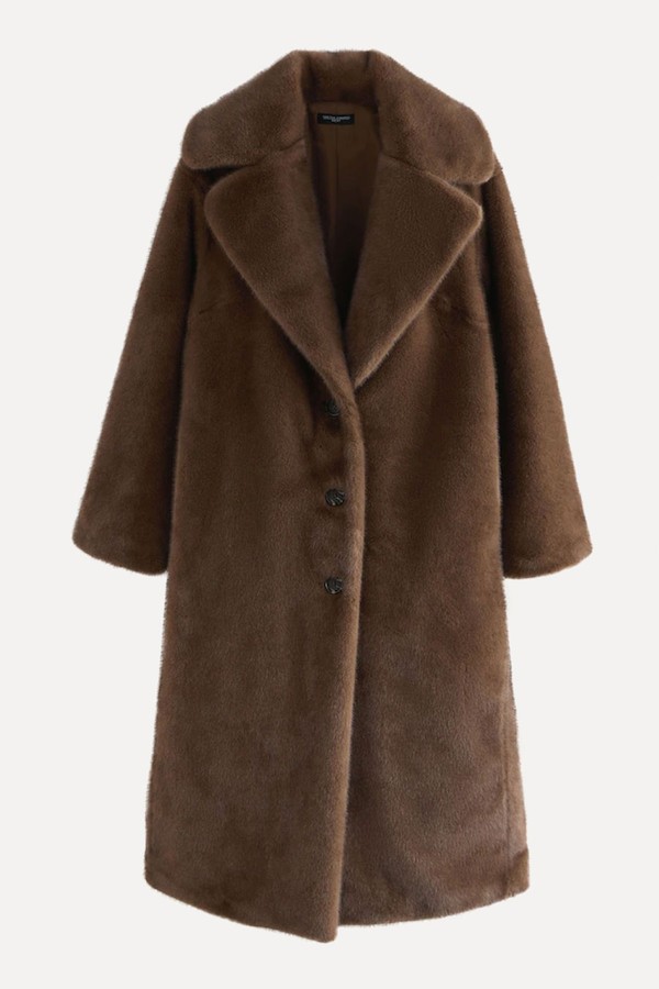 Premium Long Faux Fur Coat from Tabitha Simmons X Next 