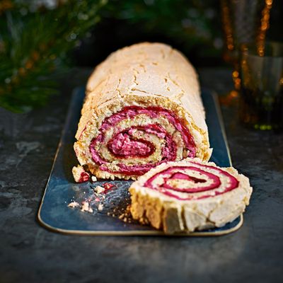Blackcurrant & Winter Spiced Roulade from Tesco