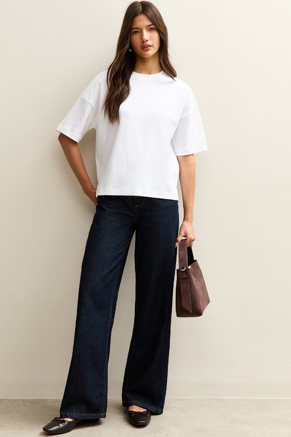 Premium Heavyweight Cotton Side Split T-Shirt