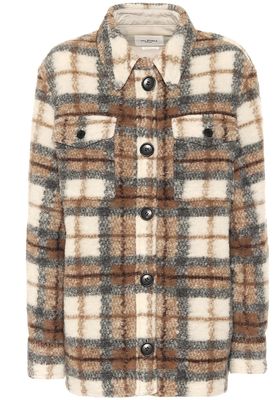Gastoni Checked Wool-blend Jacket from Isabel Marant Étoile