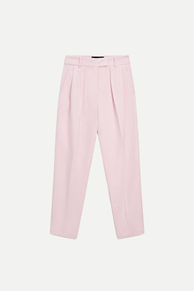 Flowing Trousers With Darted Details  from Massimo Dutti