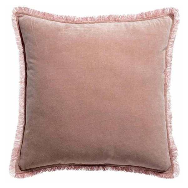 Pink Velvet Cushion from Idyll Home