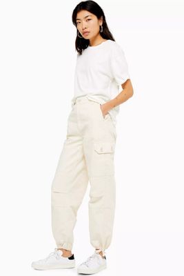 Tie Hem Utility Trousers from Topshop